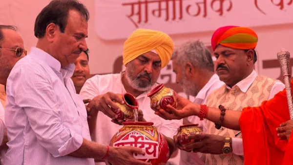 मारवाड़ महासम्मेलन: रामदेवरा में सर्व समाज का अनूठा एकता संगम, जल कलश से लिया जातिवाद के खात्मे का संकल्प